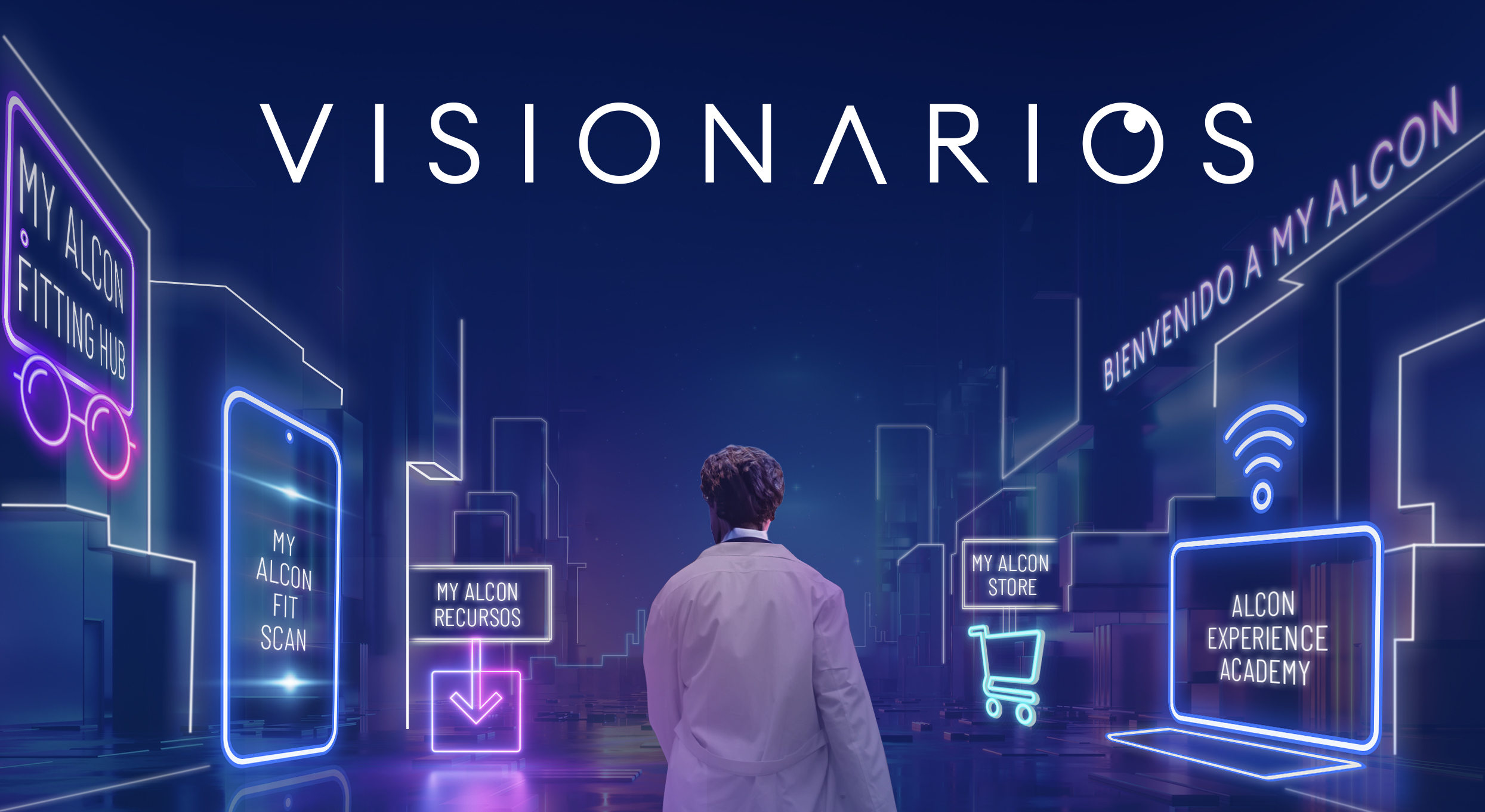 Alcon Impulsa la Transformación Digital en la Salud Visual con la Campaña 'Visionarios"
